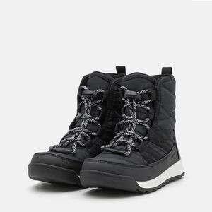 Kids Sorel Black Quilted Winter Boots
